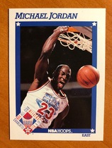 1991 NBA Hoops Base Set #253 Michael Jordan