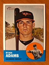 2012 Topps Heritage #488 Ryan Adams