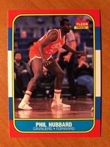 1986 Fleer Base Set #48 Phil Hubbard