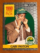 1990 NBA Hoops Hoops #391 Gary Payton