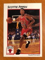 1991 NBA Hoops McDonalds #7 Scottie Pippen