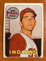 1969 Topps Base Set #537 Mike Paul