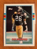1989 Topps Base Set #323 Rod Woodson