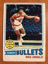 1977 Topps Base Set (Grey Stock Back) #75 Wes Unseld