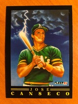 1991 Fleer Pro-Visions #6 Jose Canseco