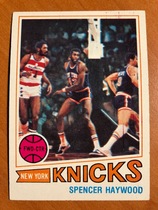 1977 Topps Base Set (Grey Stock Back) #88 Spencer Haywood