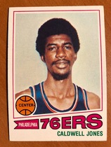 1977 Topps Base Set (Grey Stock Back) #34 Caldwell Jones