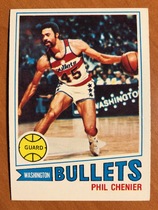 1977 Topps Base Set (Grey Stock Back) #55 Phil Chenier