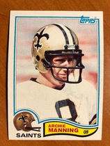 1982 Topps Base Set #408 Archie Manning