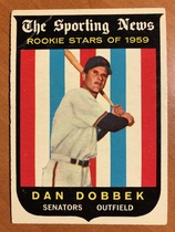 1959 Topps Base Set #124 Dan Dobbek