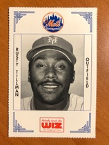 1991 Team Issue New York Mets WIZ #409 Rusty Tillman