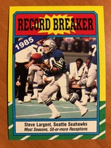 1986 Topps Base Set #4 Steve Largent