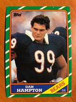 1986 Topps Base Set #22 Dan Hampton