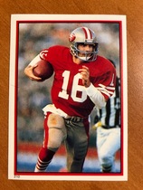 1985 Topps Coming Soon Stickers #210 Joe Montana