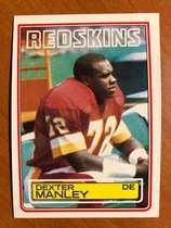 1983 Topps Base Set #191 Dexter Manley