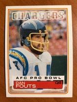 1983 Topps Base Set #374 Dan Fouts