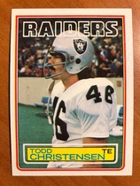 1983 Topps Base Set #298 Todd Christensen