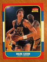 1986 Fleer Base Set #28 Mark Eaton