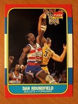 1986 Fleer Base Set #95 Dan Roundfield