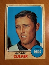 1968 Topps Base Set #319 George Culver