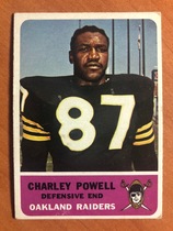 1962 Fleer Base Set #77 Charley Powell