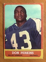 1963 Topps Base Set #75 Don Perkins