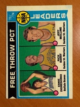 1974 Topps Base Set #147 Free Throw %