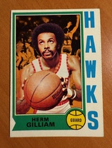 1974 Topps Base Set #5 Herm Gilliam
