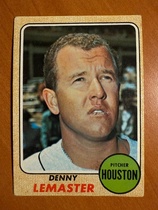 1968 Topps Base Set #491 Denny Lemaster
