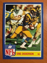 1984 Topps Glossy Inserts #2 Eric Dickerson