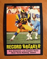 1985 Topps Base Set #2 Eric Dickerson