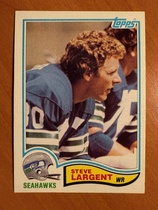 1982 Topps Base Set #249 Steve Largent