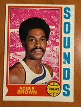 1974 Topps Base Set #240 Roger Brown