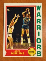 1974 Topps Base Set #123 Jeff Mullins
