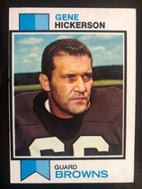 1973 Topps Base Set #183 Gene Hickerson