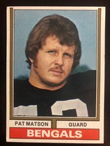 1974 Topps Base Set #9 Pat Matson