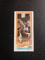 1980 Topps Single Panel #77 Charlie Scott