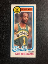 1980 Topps Single Panel #12 Gus Williams
