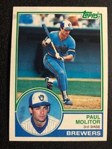 1983 Topps Base Set #630 Paul Molitor