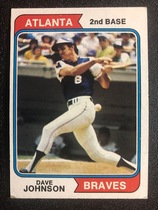 1974 Topps Base Set #45 Dave Johnson