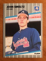 1989 Fleer Base Set #602 John Smoltz