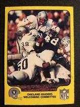 1978 Fleer Team Action #40 Oakland Raiders