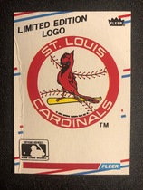 1988 Fleer Box Panels #1 Cardinals Logo