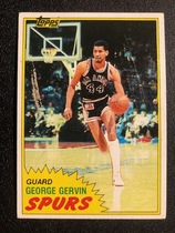 1981 Topps Base Set #37 George Gervin