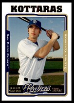 2005 Topps Update #UH290 George Kottaras