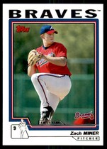 2004 Topps Base Set Series 1 #326 Zach Miner