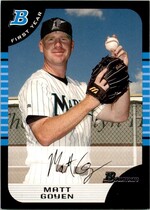 2005 Bowman Draft #BDP95 Matt Goyen