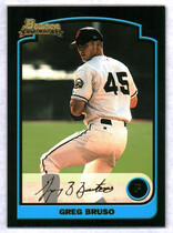 2003 Bowman Gold #186 Greg Bruso