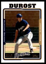 2005 Topps Update #UH291 Kenny Durost