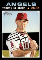 2020 Topps Heritage #99 Tommy La Stella